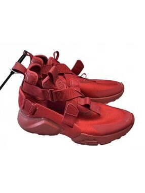 Nike Air Huarache City GS Gym Red Sneakers 7Y / Women’s 8.5